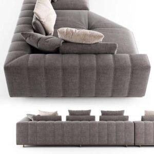 Elvio Modular Sofa _ L shape Sofa _ top back view
