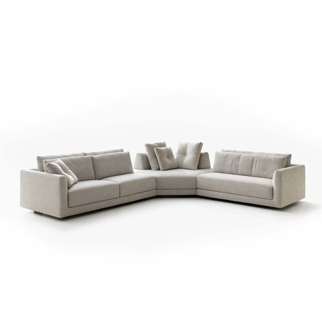 Nivo Modern Corner Sofa _ L shape sofa_ main front view