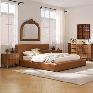mason leather bed – Beds | bedroom interior