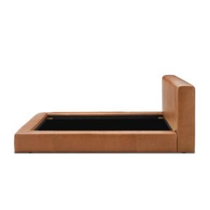 mason leather bed – Beds | without mattress side view